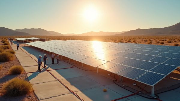 Comprendre la centrale solaire au sol et son fonctionnement