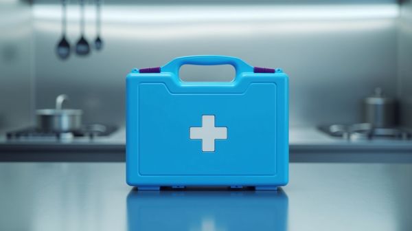 Équipement indispensable : la trousse de secours bleu HACCP pour une sécurité optimale