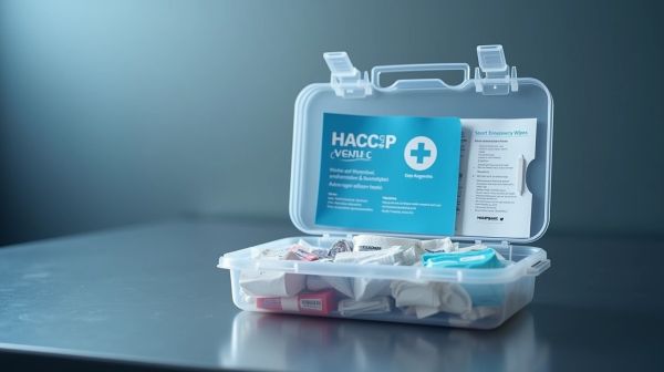 Équipement indispensable : la trousse de secours bleu HACCP pour une sécurité optimale